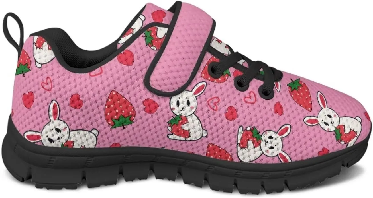 Girls Running Sports Shoes Breathable Kids Athletic Causal Shoes for Daily Wear