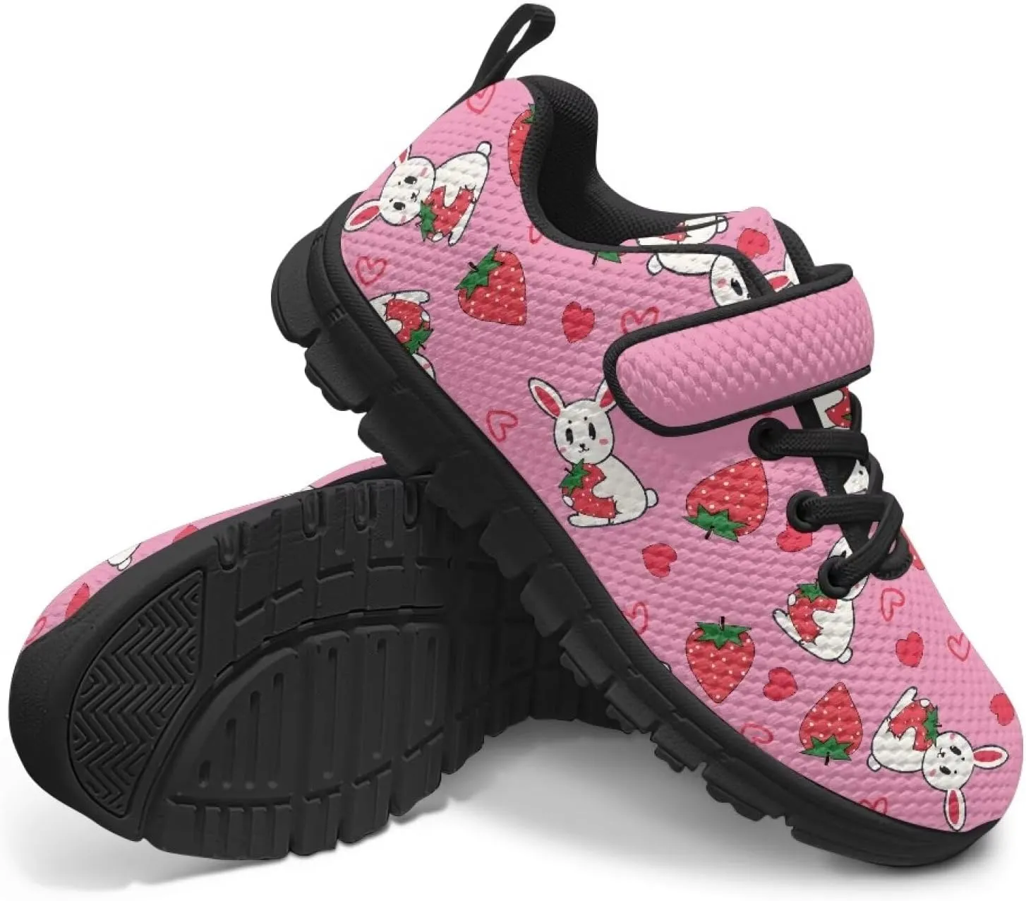 Girls Running Sports Shoes Breathable Kids Athletic Causal Shoes for Daily Wear