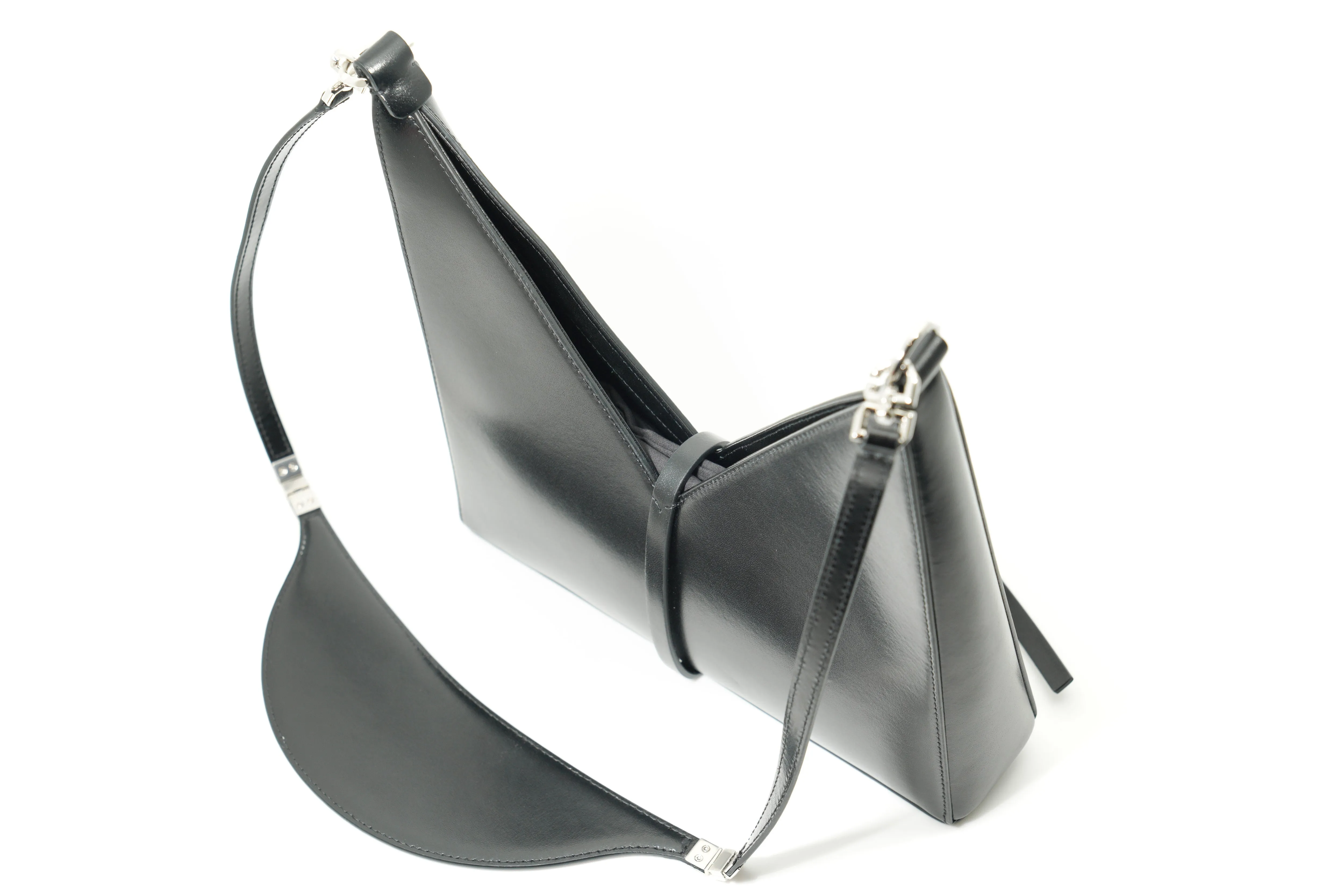 Givenchy Leather Cut Out Bag in Black