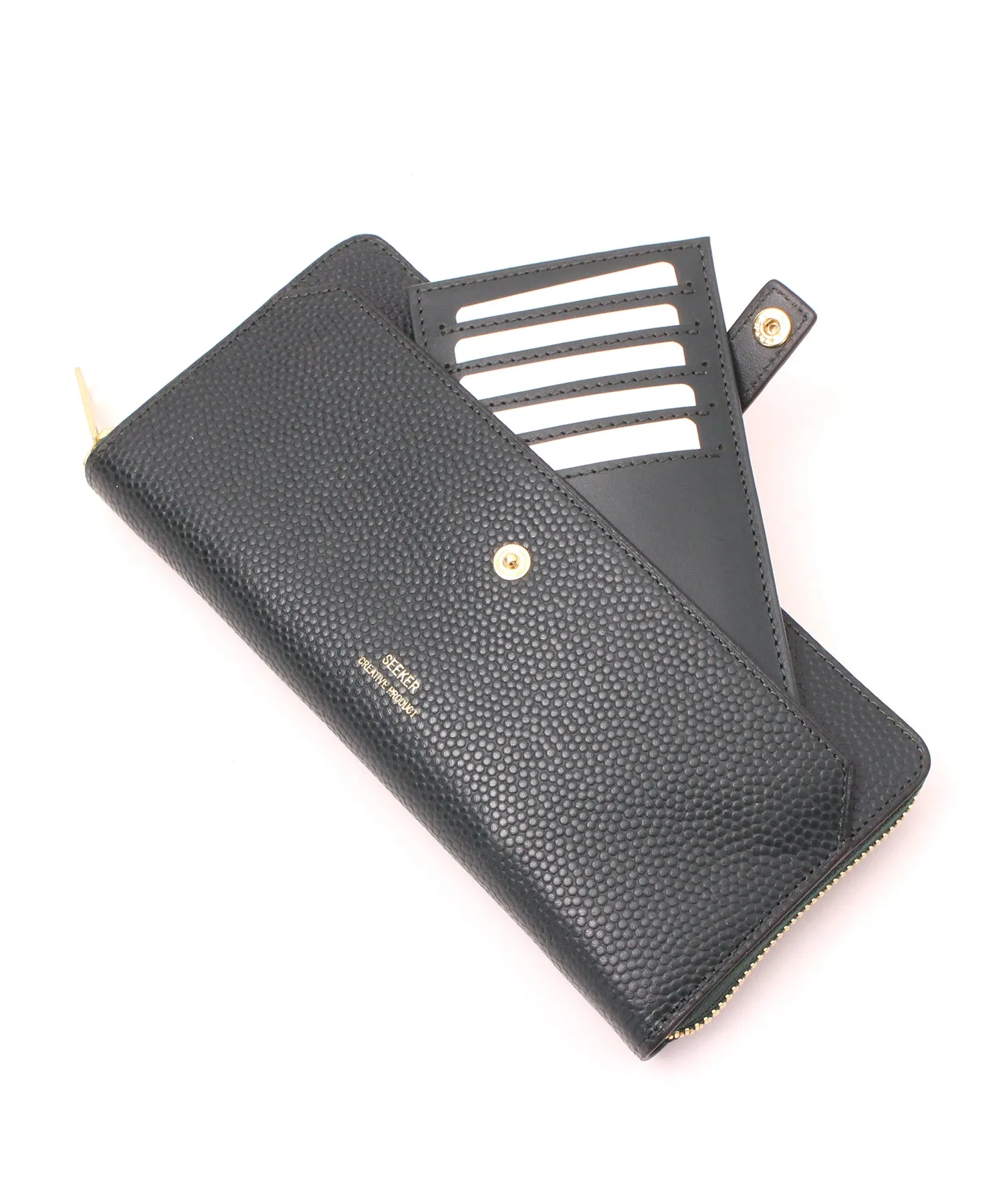 【GRAIN】グレインレザー ラウンドロングウォレット　SKW-019GN1