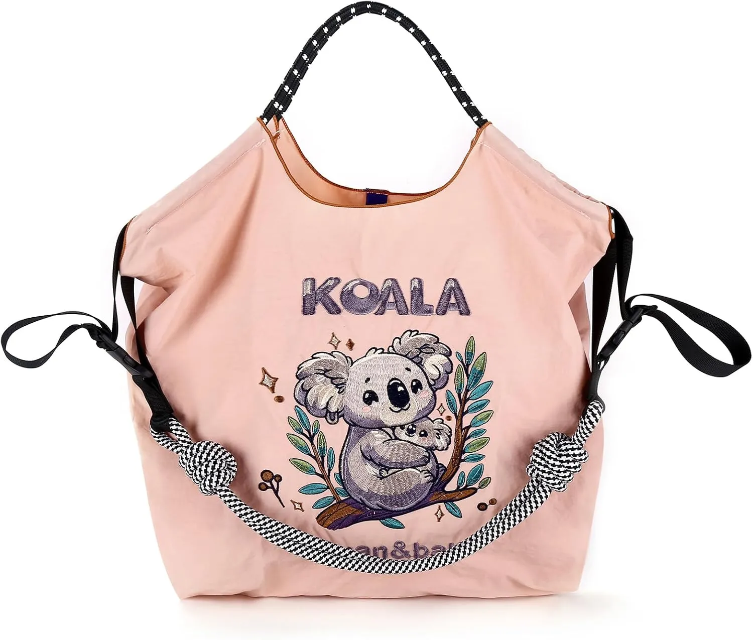 Guan&Ball Tote Bag for Women, Foldable Tote Bag With Large Shoulder strap Bag Handle Handbag for Travel, Work