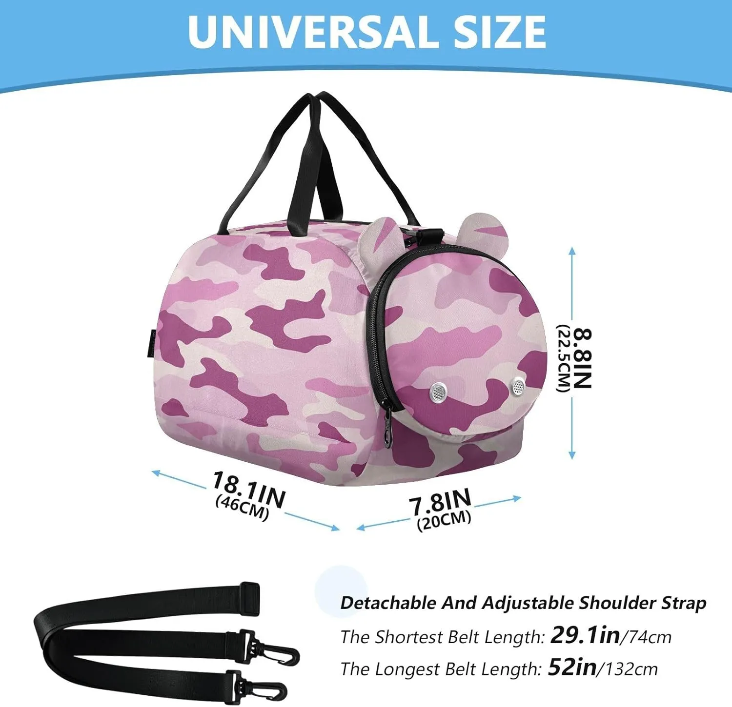 GuoChe West Crossbody Purse with Shoes Compartment Practical Messenger Bag Crossbody for Have a meal