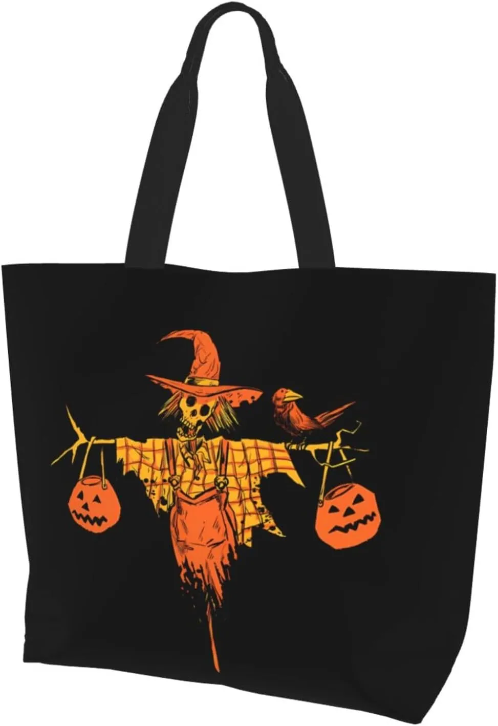Halloween Tote Bags Large Women Reusable Shoulder Travel Shopping Gift Bags