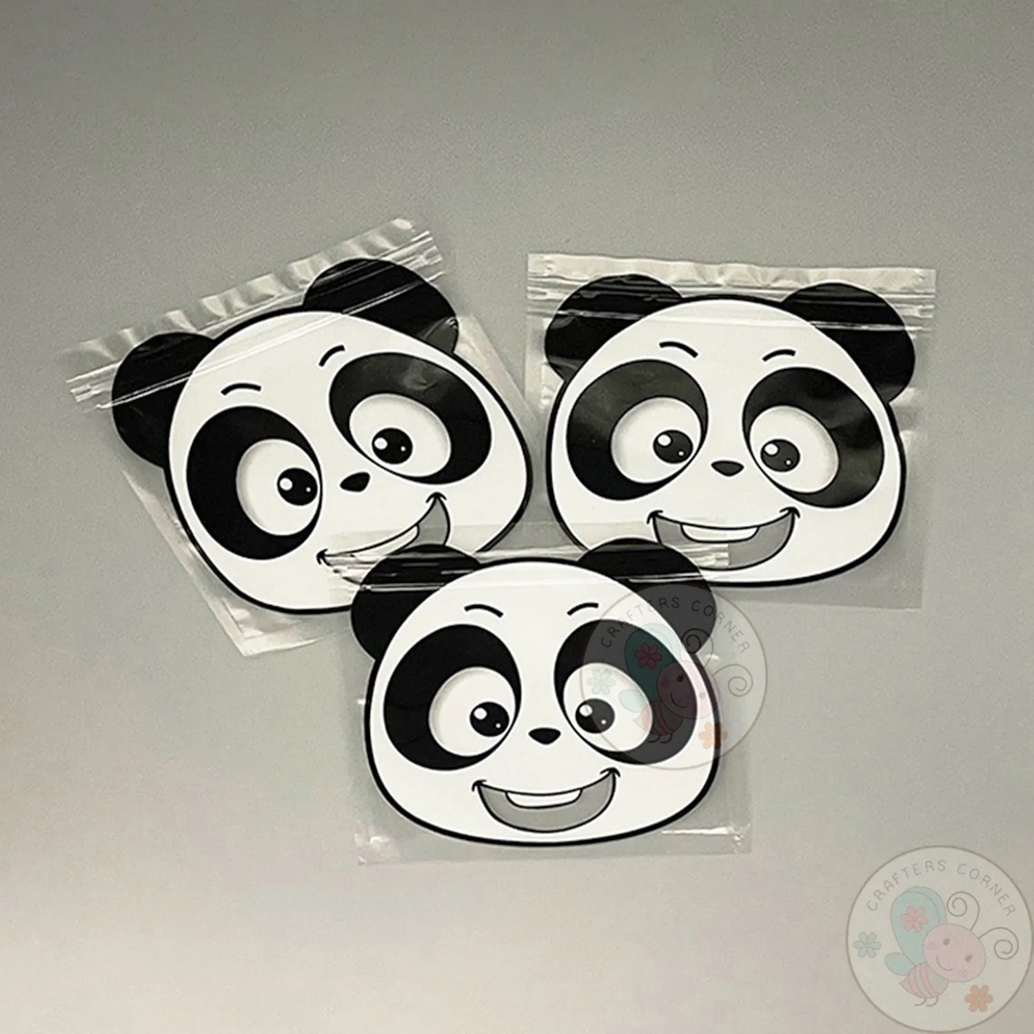 Happy Panda - Zip Lock Storage Bags