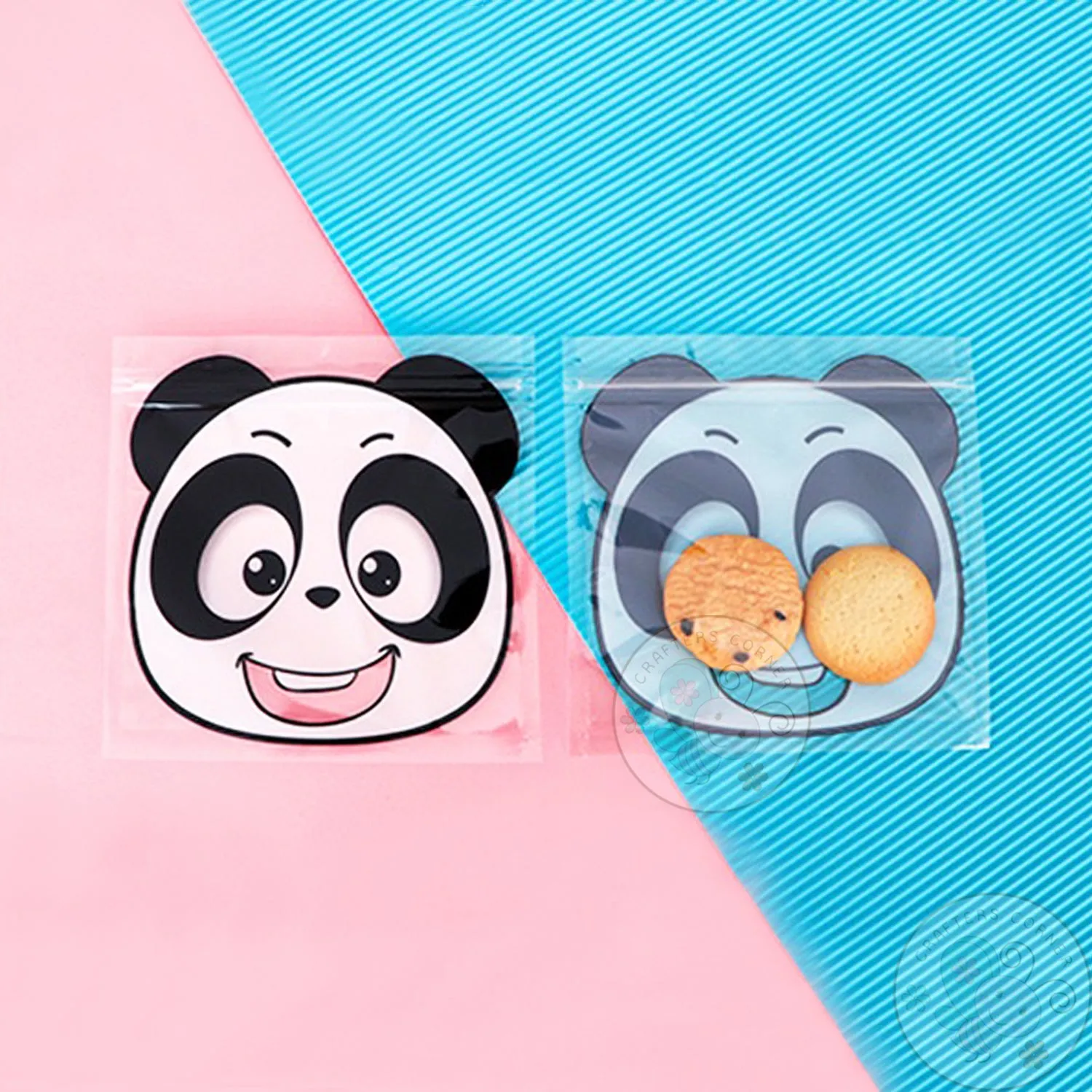 Happy Panda - Zip Lock Storage Bags