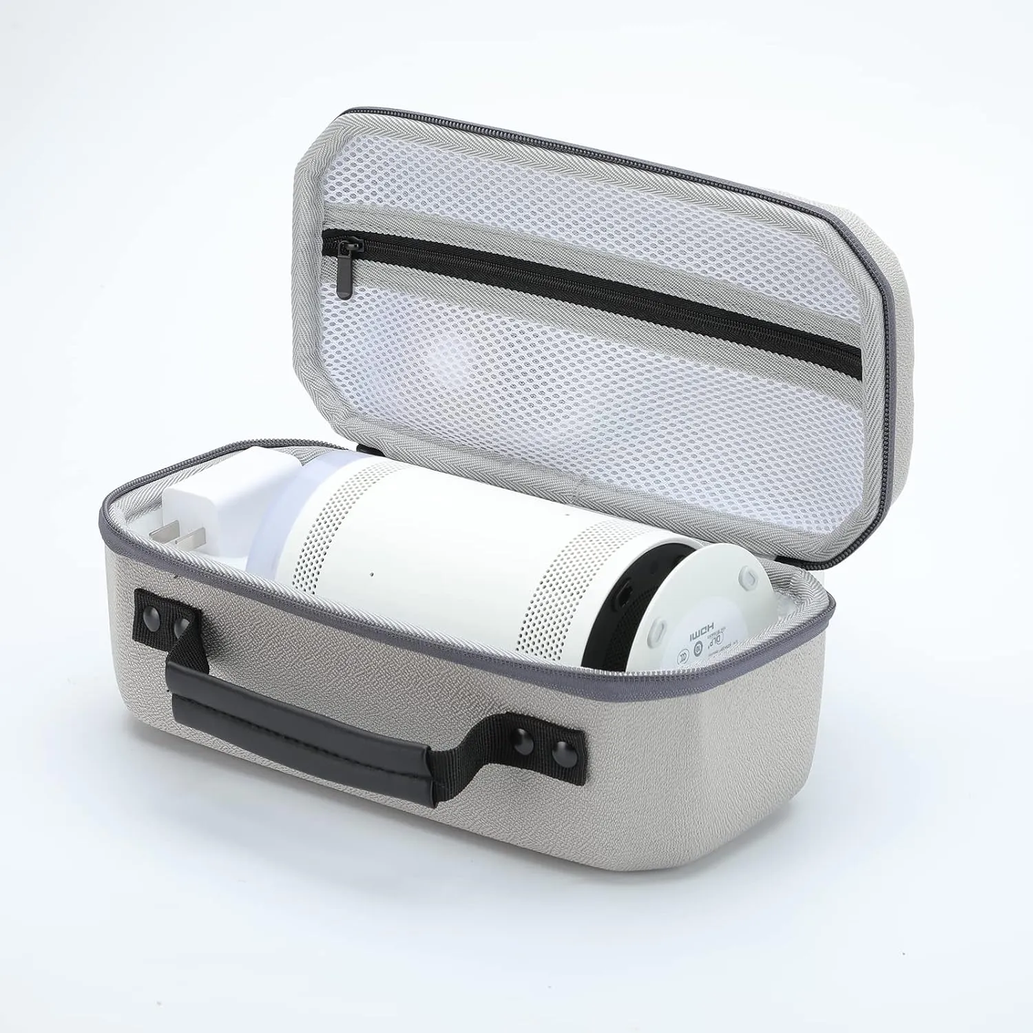 Hard Case for Samsung The Freestyle Projector,The Freestyle Smart Portable Projector 360° All-Round Protection Storage Box Travel Bag