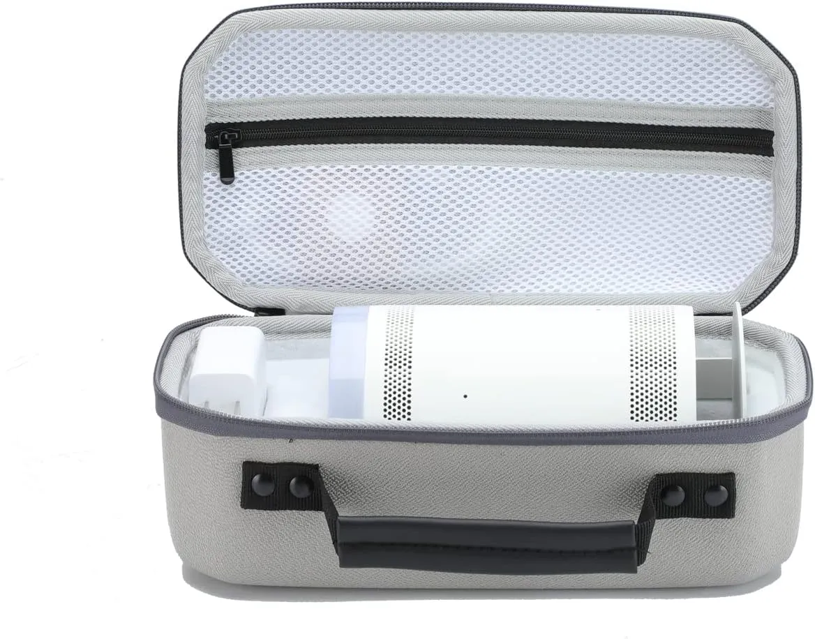 Hard Case for Samsung The Freestyle Projector,The Freestyle Smart Portable Projector 360° All-Round Protection Storage Box Travel Bag