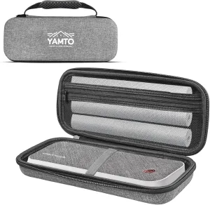 Hard Shell Portable Printer Carrying Case fits for Jadens/Munbyn ITP01 Wireless Portable Printer,Shockproof Travel-Ready Storage Bag to Organize The Portable Thermal Printers and Accessories