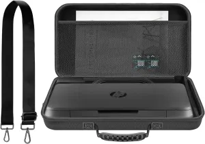 Hard Travel Case for HP OfficeJet 200 Portable Printer (CZ993A), Printer Storage Bag Organizer with Adjustable Shoulder Strap (Case Only)