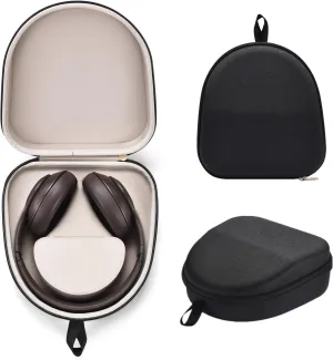 Headphones Case for Beats Studio Pro/Beats Studio 3/Beats Solo Pro/Beats Solo 2/Beats Solo 3/Beats Solo 4 Easy to Carry Portable Headset Travel Bag (Black)
