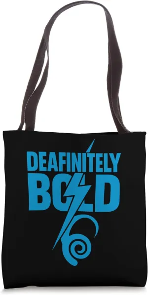 Hearing Loss Awareness Deaf Culture ASL Student Cochlear Tote Bag