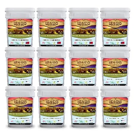 Heaven's Harvest 1 Year Supplemental Emergency Fruit & Vegetables