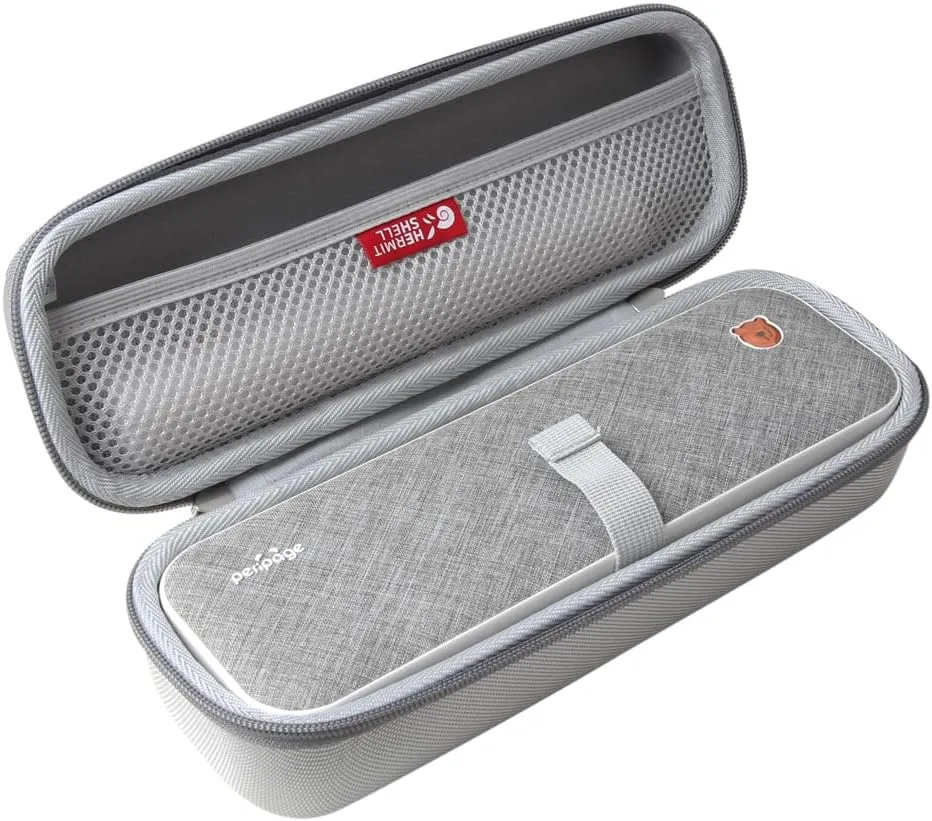 Hermitshell Hard Travel Case for JADENS Wireless Portable Printer/MUNBYN Portable Printer ITP01 (Grey)