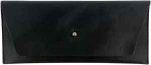 Hide & Drink, Long Utility Pouch Handmade from Full Grain Leather, Stylish Wallet for Carrying and Storing Cash, Coins, Cards