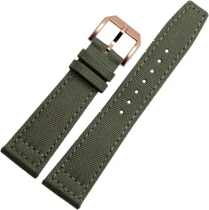 High Density Nylon 20mm Watch Straps for IWC Pilot Portuguese Portofino Nylon Canvas Watch Bands Watchbands Straps Bracelets