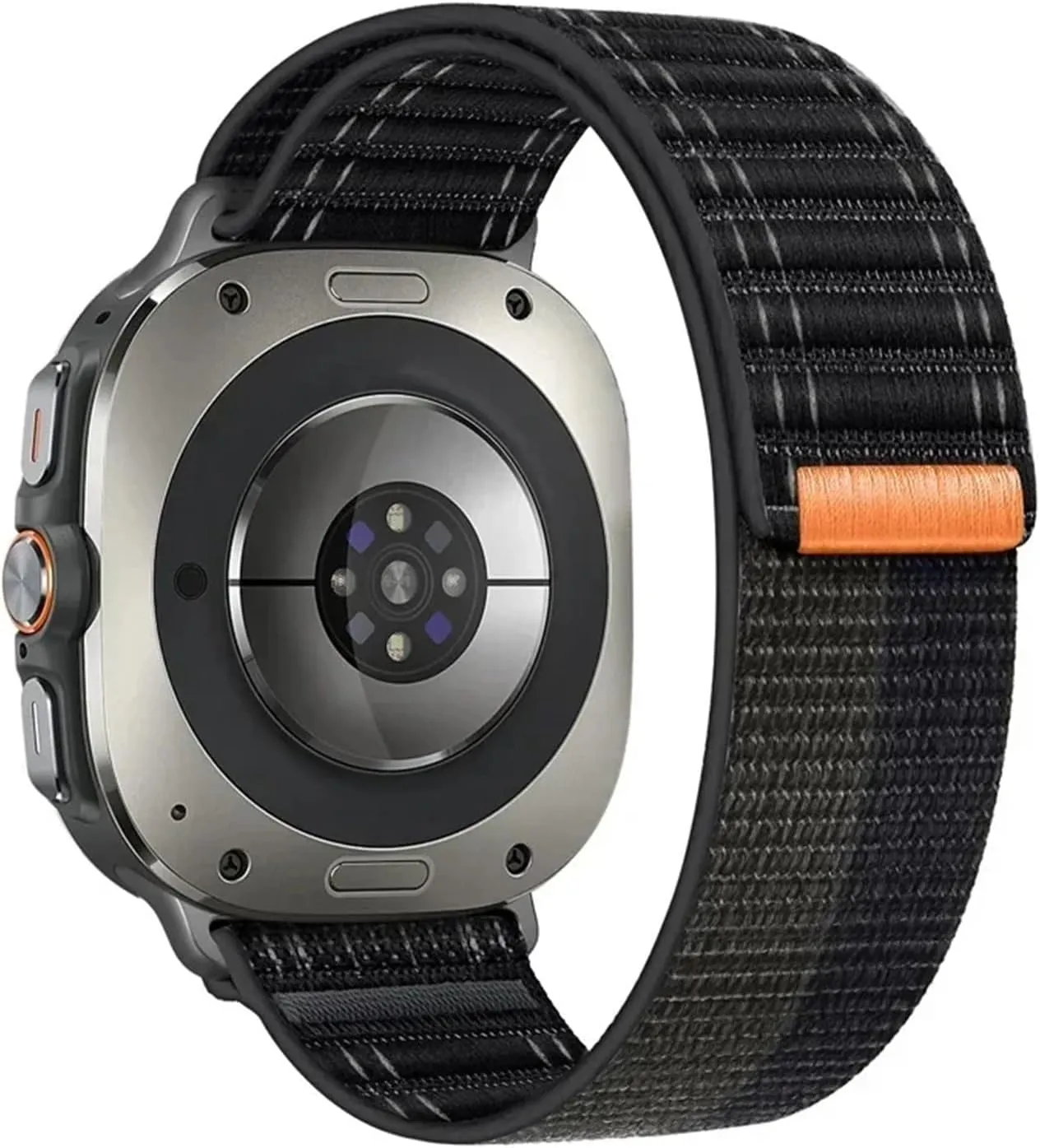 High Density Nylon Loop Strap For Samsung Galaxy Watch Ultra 47mm Sports Adjustable Bracelet Wristband For Galaxy Watch 7 Ultra Band Correa Watchbands