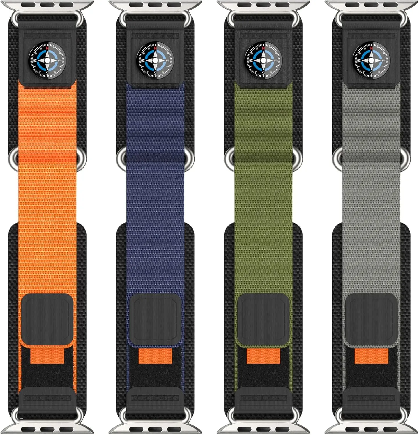 High Density Nylon Watch Band For Apple Watch Band 49mm 45mm 44mm Rubber Watchbands 10th 46mm 42mm Mountaineering Sports Strap