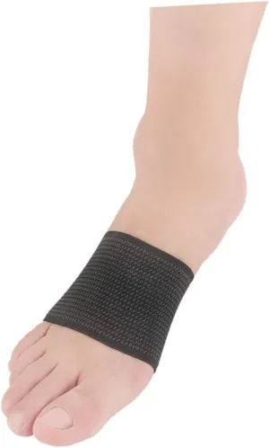 High Heel Pad for Foot Pain Sports Pad Foot Brace for Stress Fracture Foot Wrap Arch Support Brace Black S/m