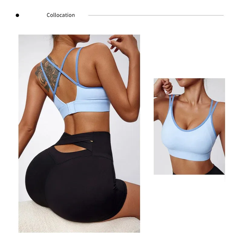 High-Waist Breathable Yoga Shorts
