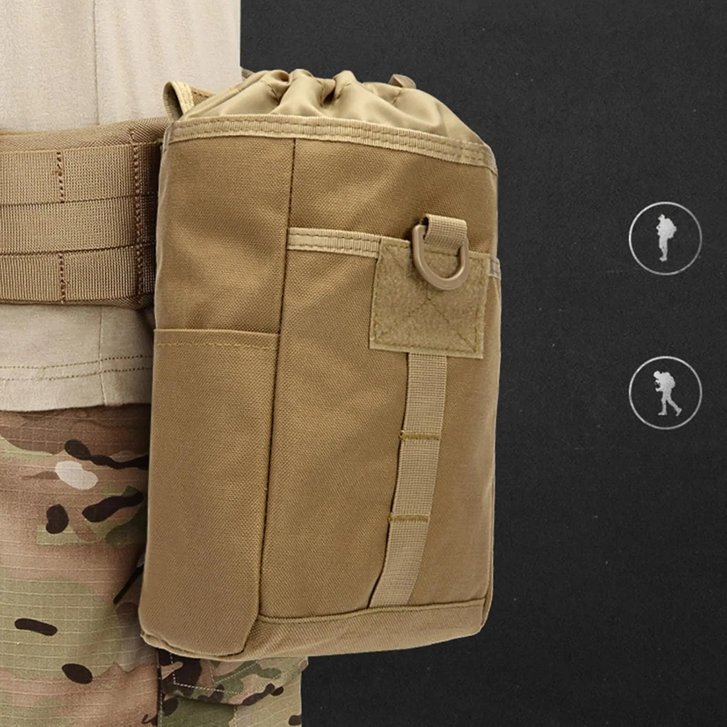 Hiking Organization Waist Bag Portable Belt Storage Bag For Outdoors Enthusiasts And Photographers