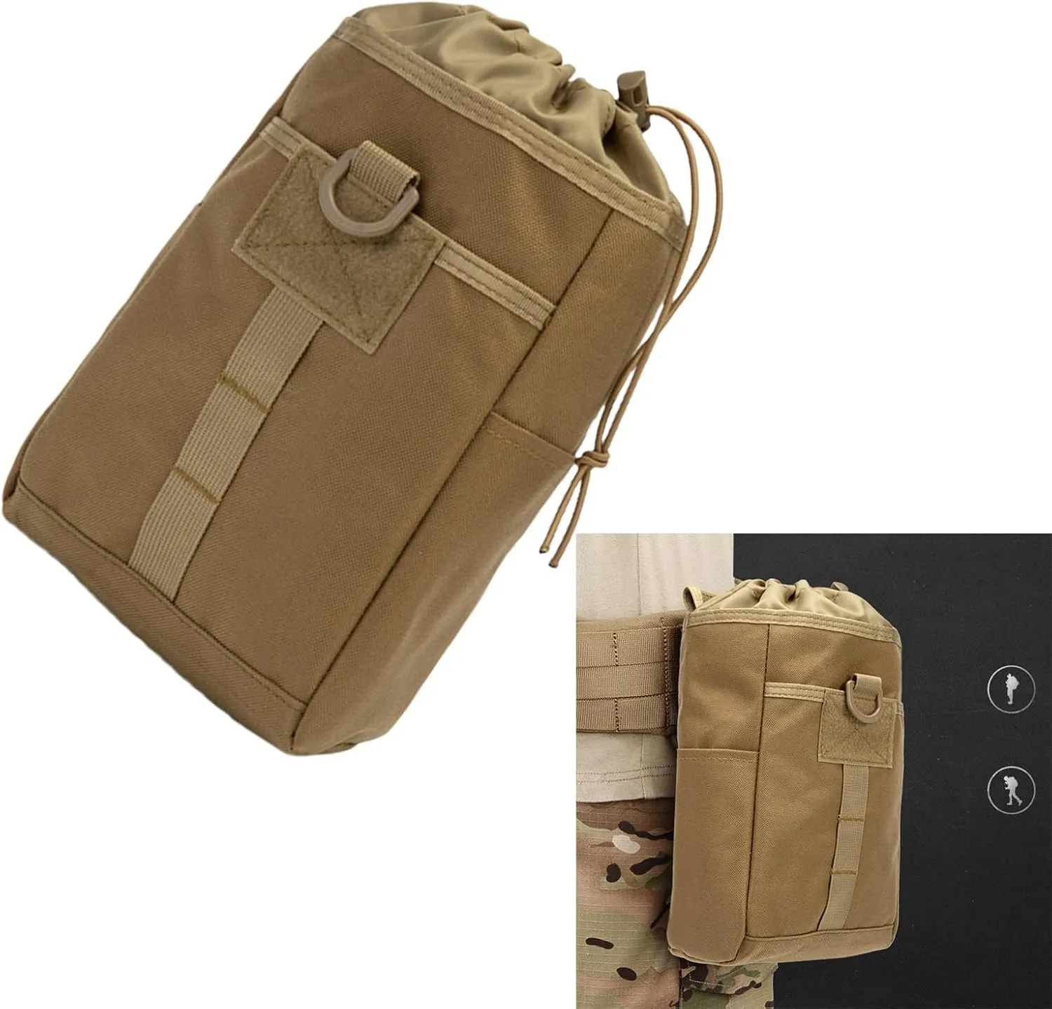 Hiking Organization Waist Bag Portable Belt Storage Bag For Outdoors Enthusiasts And Photographers