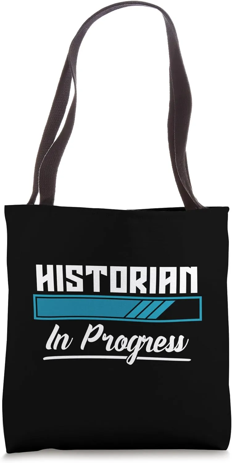 Historian In Progress Family Historian Researcher Historian Tote Bag