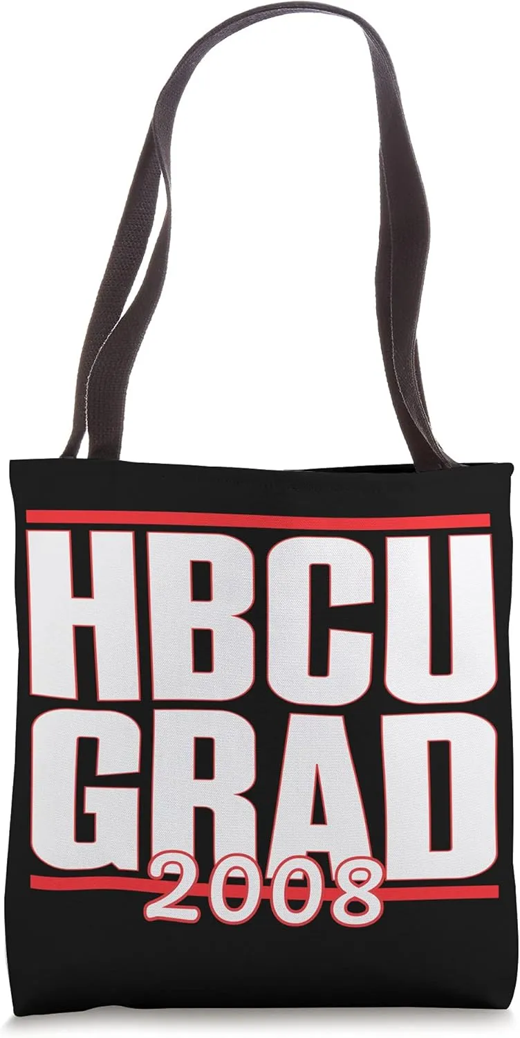 Historically Black College University Alumni 2008 Grad HBCU Tote Bag