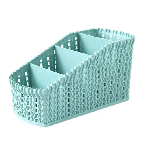 Home or Office Woven Plastic Storage Bins