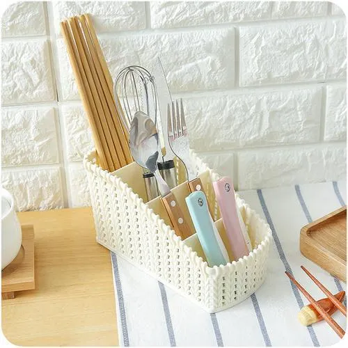 Home or Office Woven Plastic Storage Bins