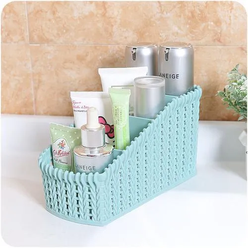 Home or Office Woven Plastic Storage Bins