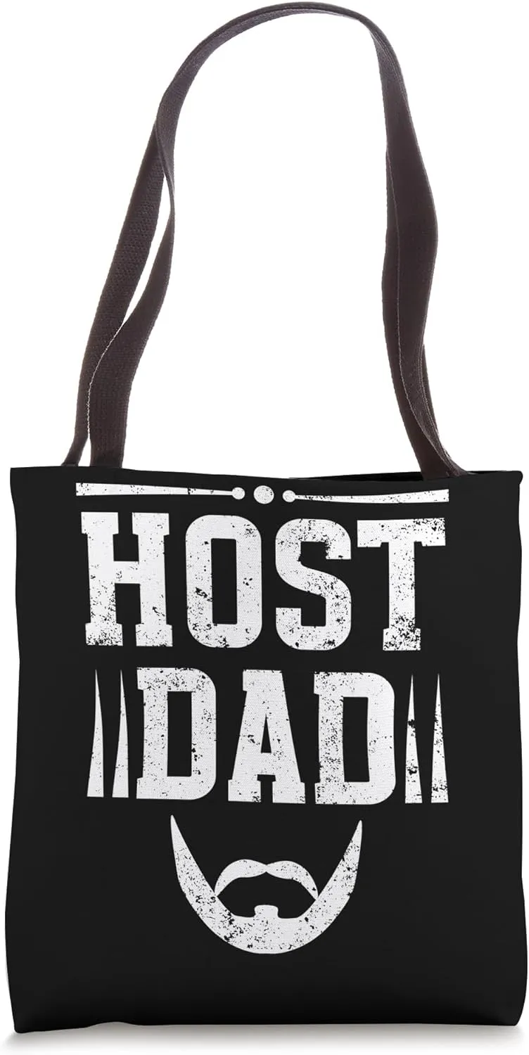 Host Dad Foreign Dad Host Father Exchange Student Tote Bag