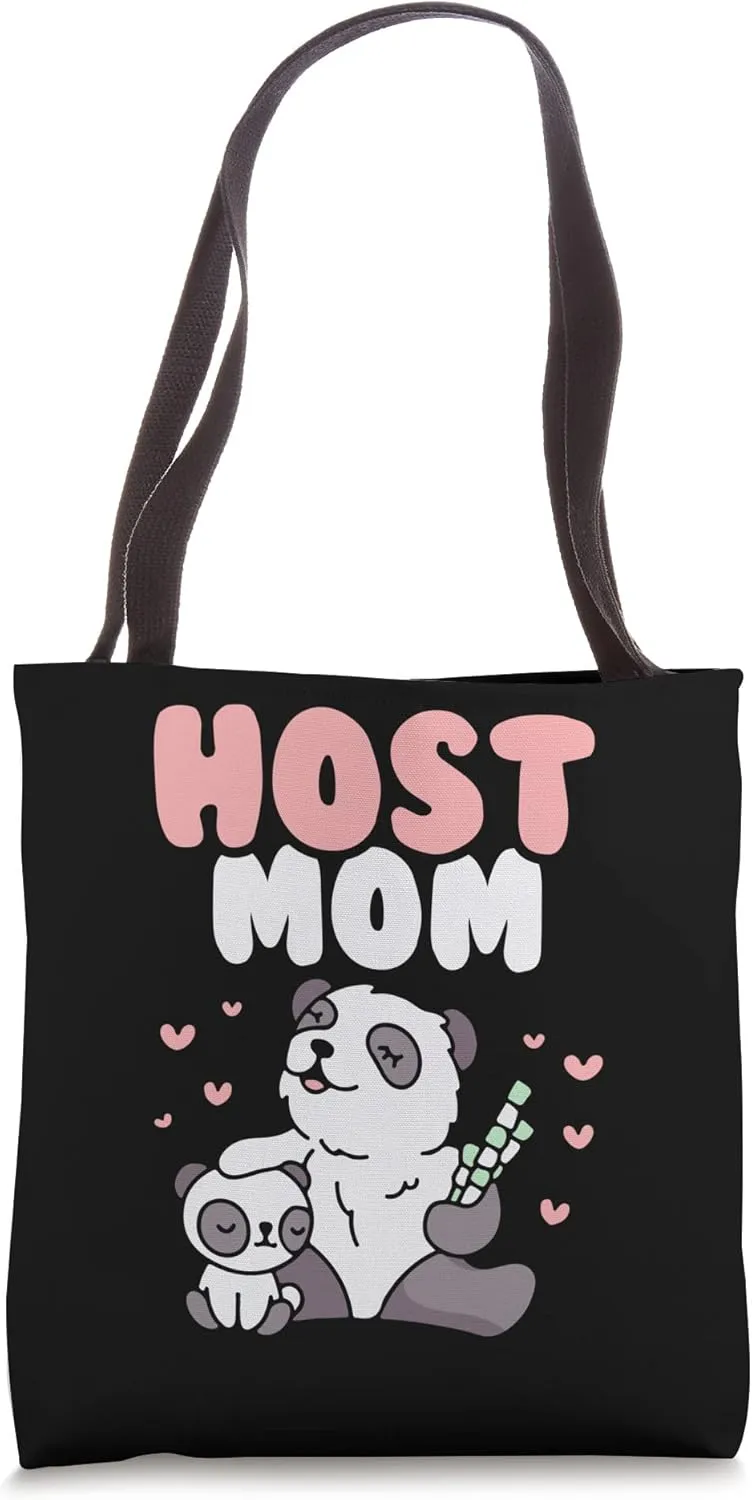 Host Mom Dad Foster Host Family Exchange Mother Mommy Mama Tote Bag