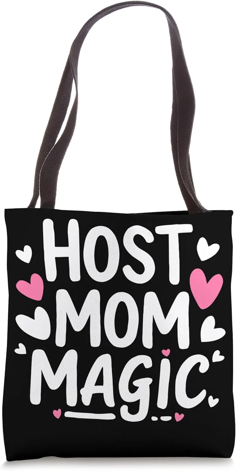 Host Mom Exchange Student Host Family Host Parent Tote Bag