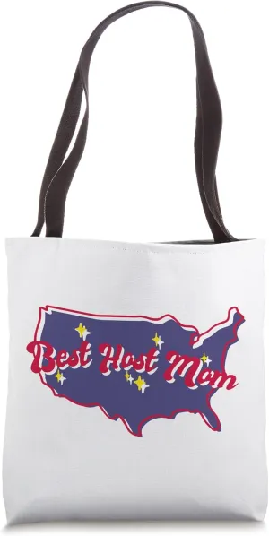 Host Parents Best Host Mom Tote Bag