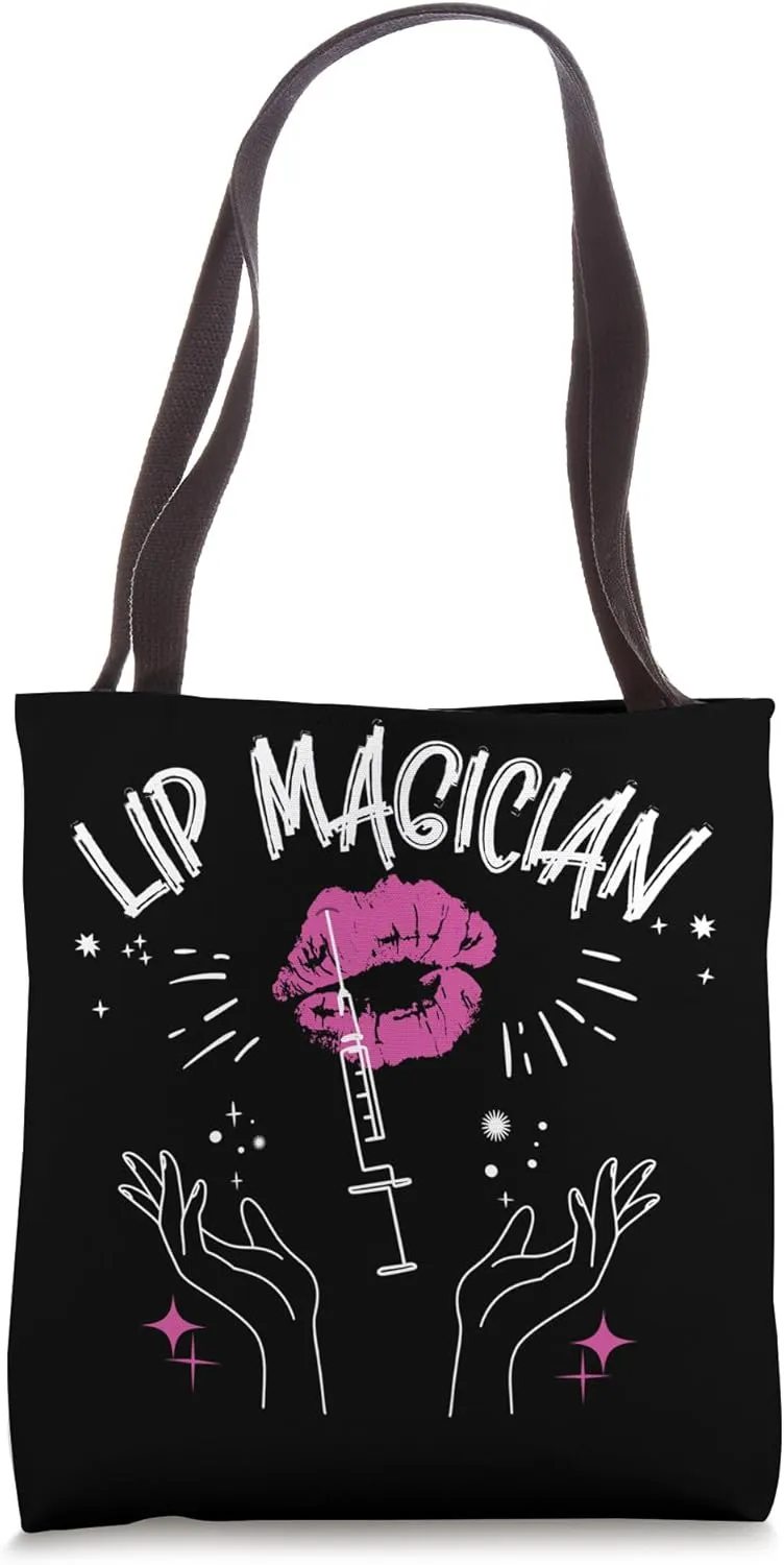 Hyaluronic Acid Aesthetic Nurse Gifts Joke Lip Magician Tote Bag
