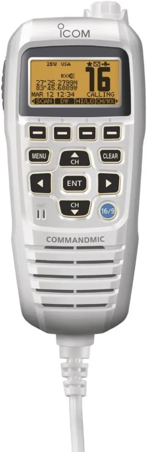 Icom commandmic iv white orders over $150