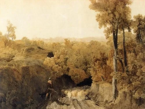 in The Forest of Wychwood by William Turner of Oxford - 16" x 20" Premium Canvas Print
