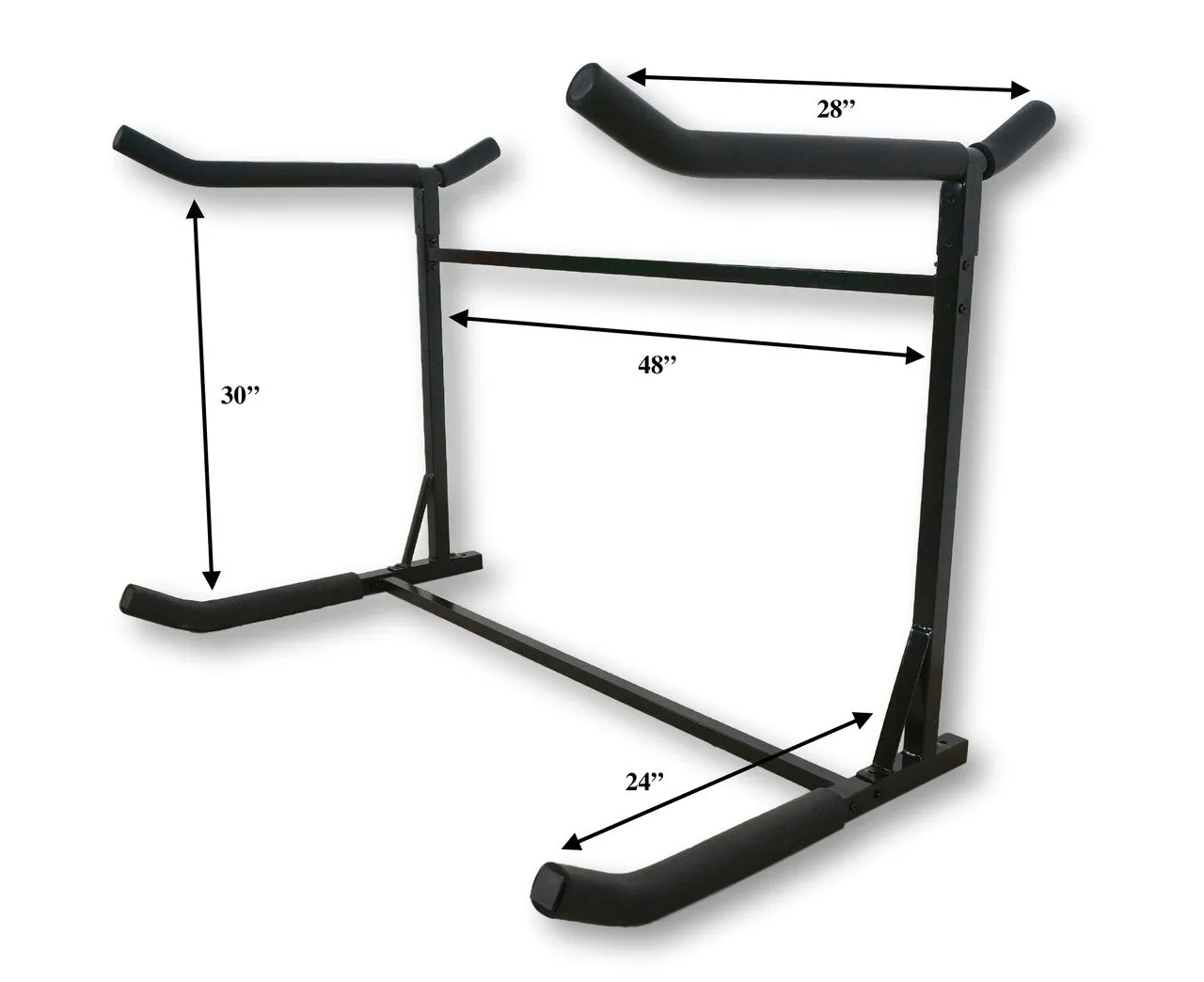 Indoor-Outdoor Freestanding Kayak Rack | Kayak Storage System