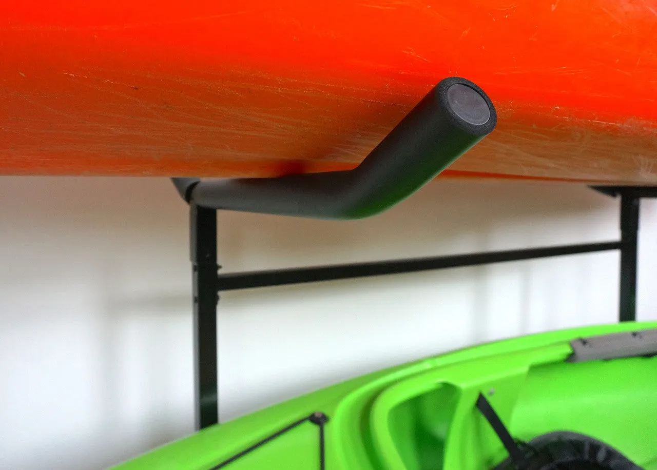 Indoor-Outdoor Freestanding Kayak Rack | Kayak Storage System