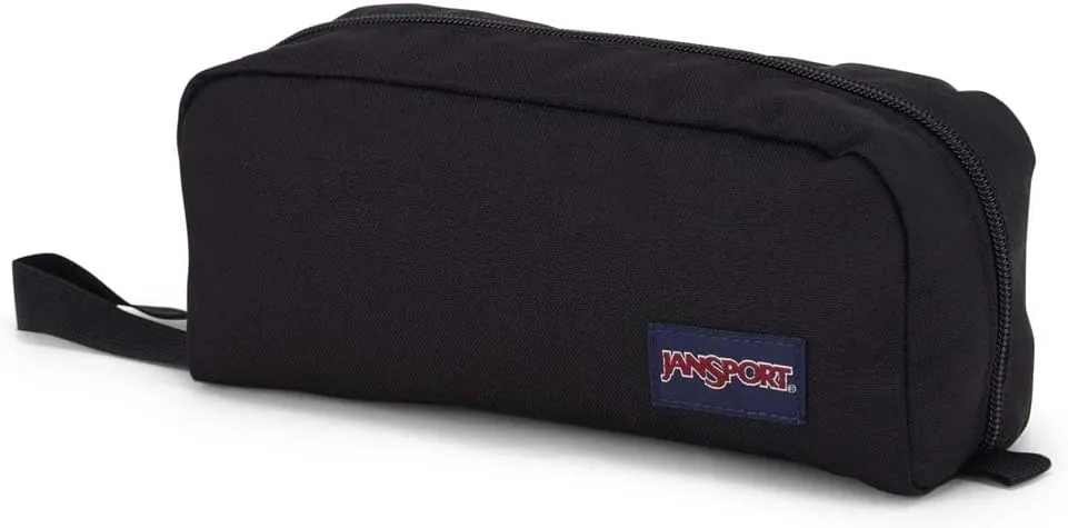 JanSport Perfect Pouch – Accordion Opening, Single Compartment with 3 Dividers, Small Internal Pocket