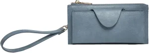JEN & CO. Kyla RFID Wallet - Women's Vegan Leather Wristlet Purse & Clutch, Credit Card Holder, RFID Safe
