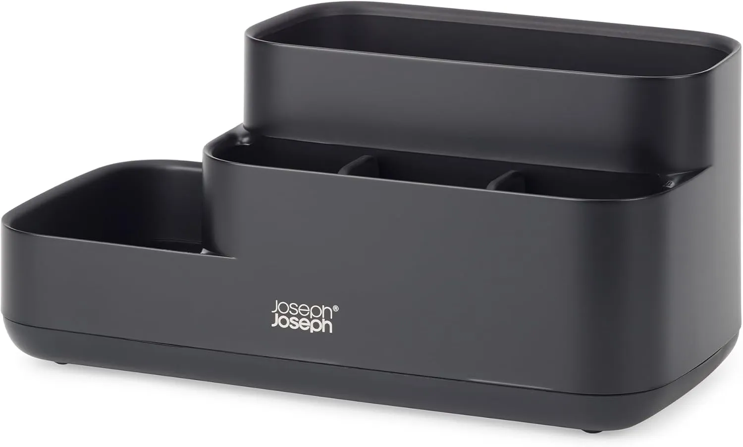 Joseph Joseph EasyStore - Bathroom Storage Caddy Organizer for bathroom accessories, Matt Black