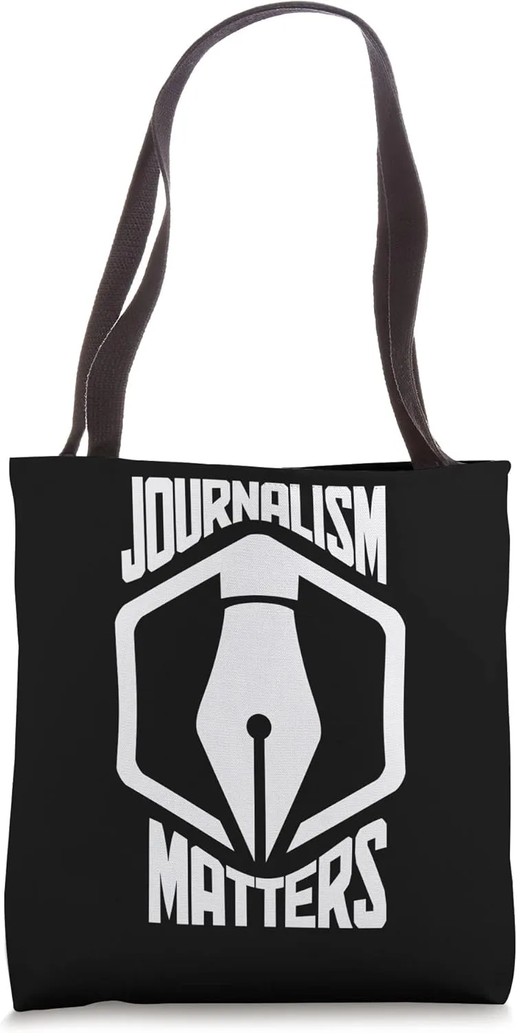 Journalism Matters Press Journalist Job Reporter Tote Bag