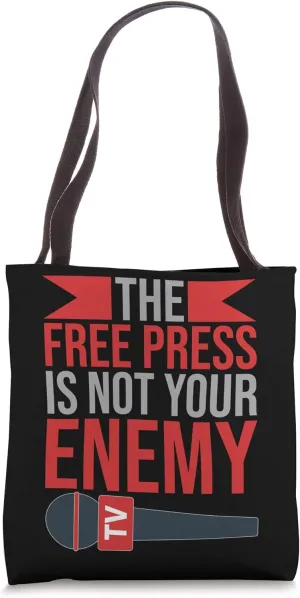 Journalist Saying News Reporter Writer Journalism Student Tote Bag