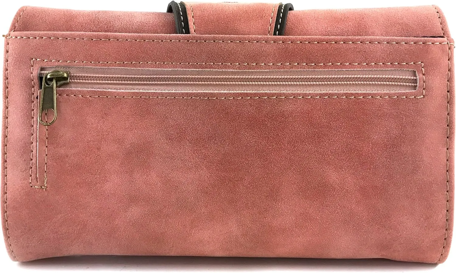 Justin West Patina Girl Western Bronze Floral Buckle Conceal Carry Handbag Purse Tote and Strap Wallet