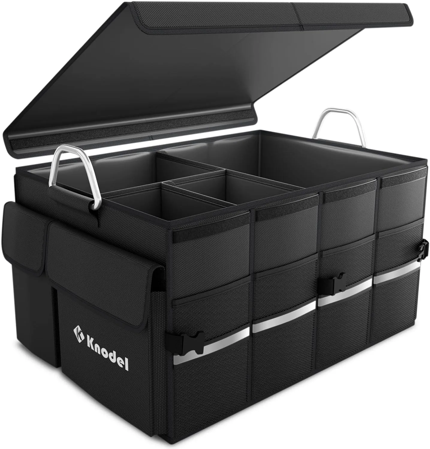 K KNODEL Car Trunk Organizer, Black, Unisex, Automobiles