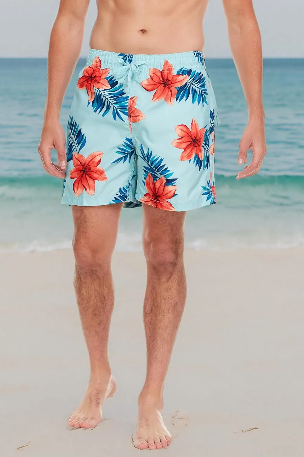Kanu Surf Men's Monaco Swim Trunks (Regular & Extended Sizes)