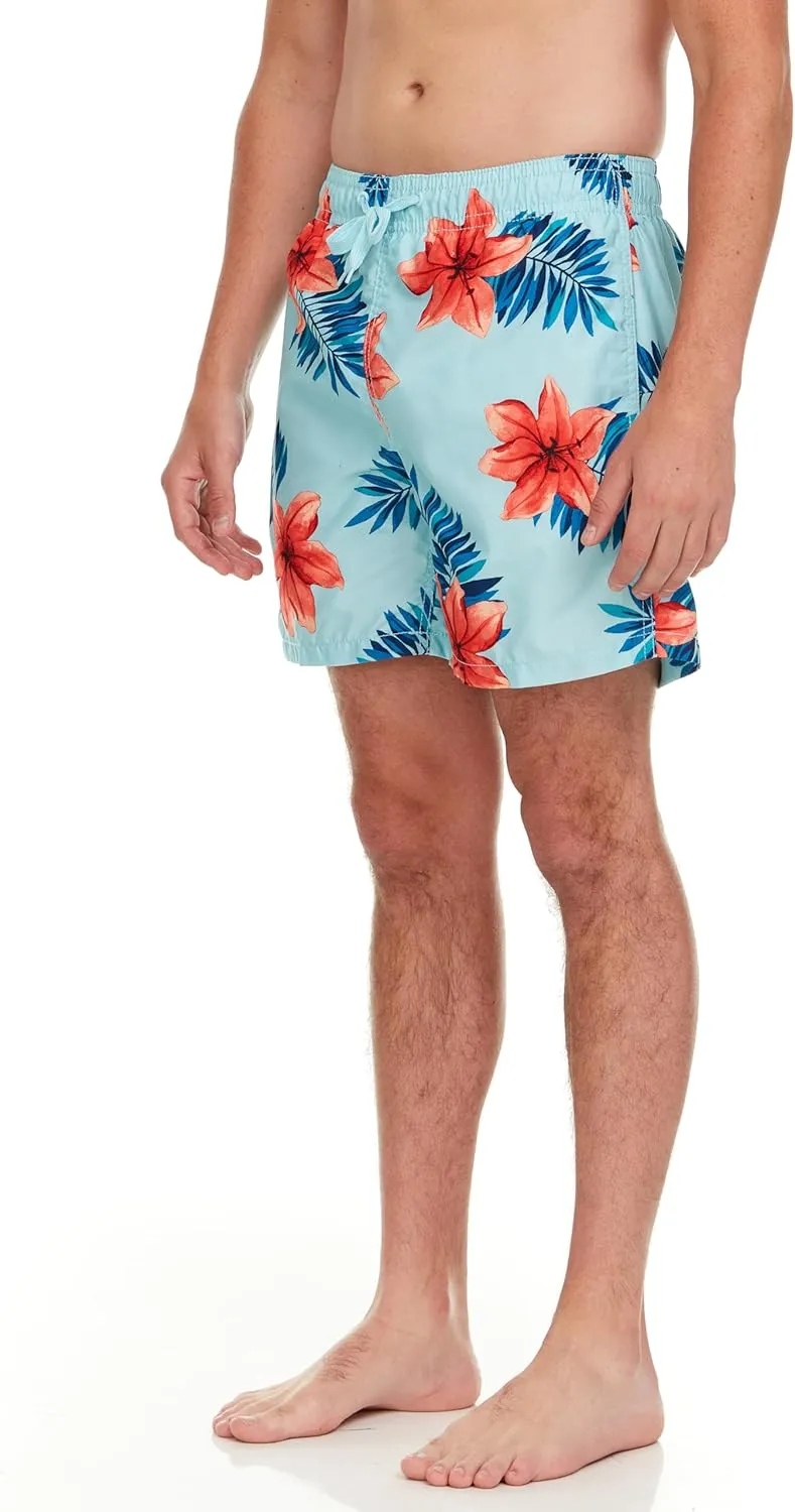 Kanu Surf Men's Monaco Swim Trunks (Regular & Extended Sizes)