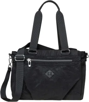 KAUKKO Women Crossbody Bag Handbag Lightweight Shoulder Purse Nylon Multi Pocket Crossbody Bag Ladies Travel Handbag