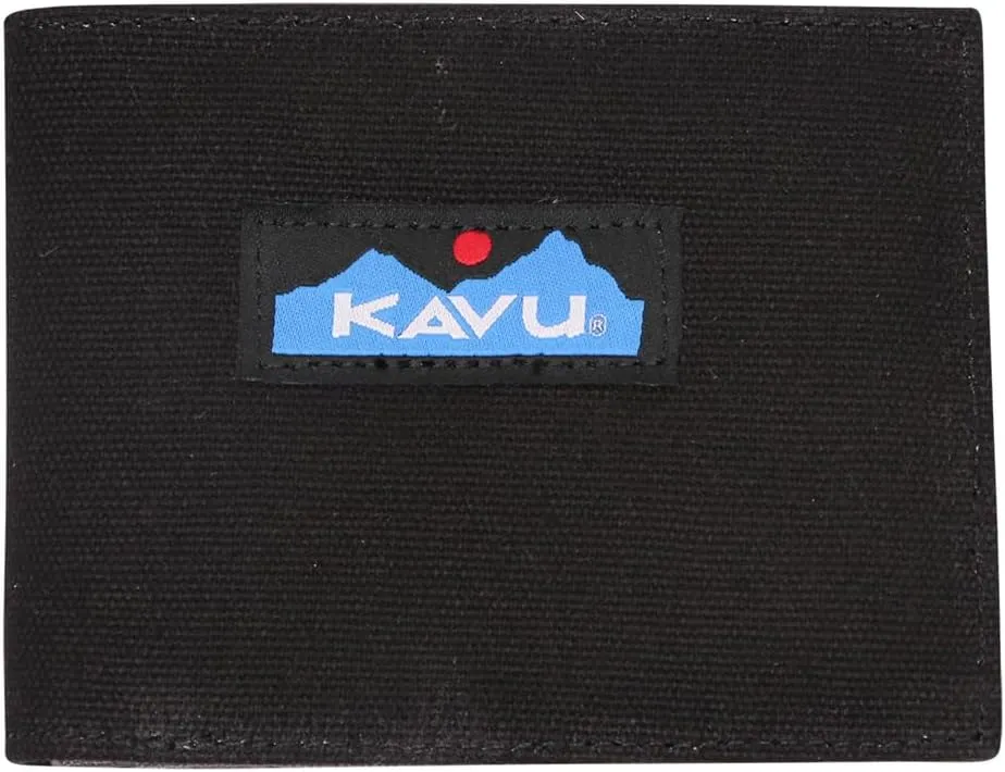 KAVU Yukon Bi Fold Cotton Canvas Wallet
